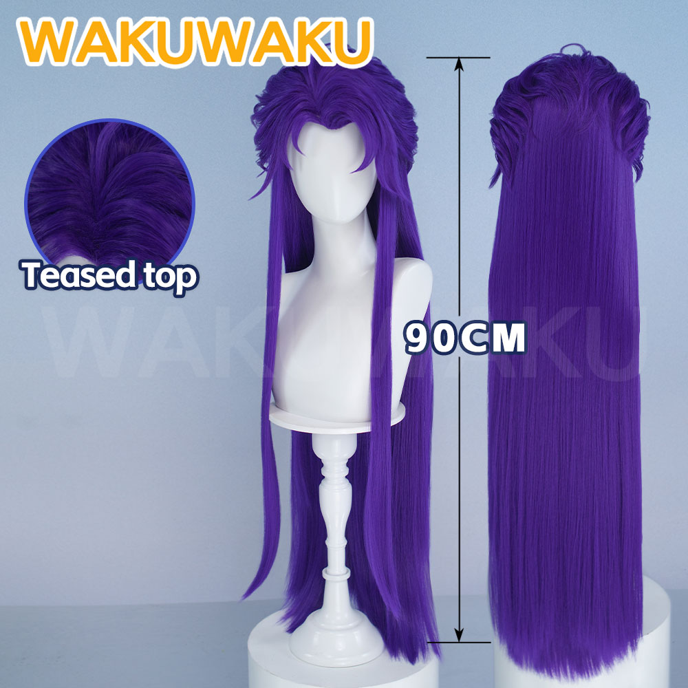 Anime Cosplay Long Hair - TERSEDIA Wig Cosplay Jester Game Cosplay