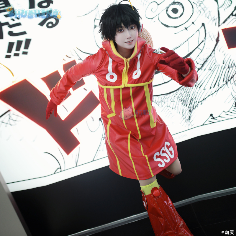 Anime Cosplay For Halloween - Kostum Cosplay Monkey D Luffy Egghead