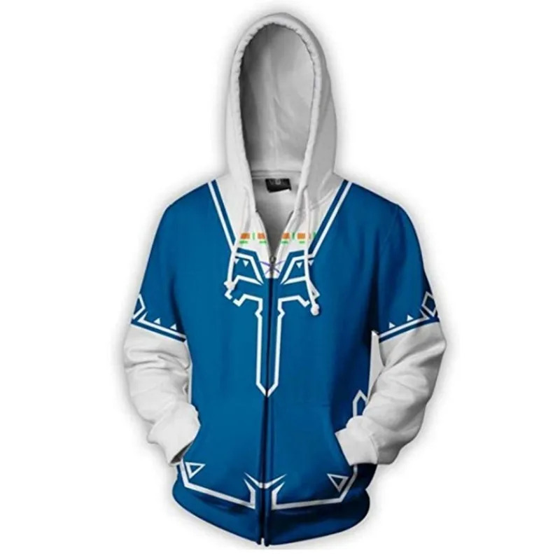Anime Cosplay Link - Cosplay Legend Zelda Link Jaket Atasan
