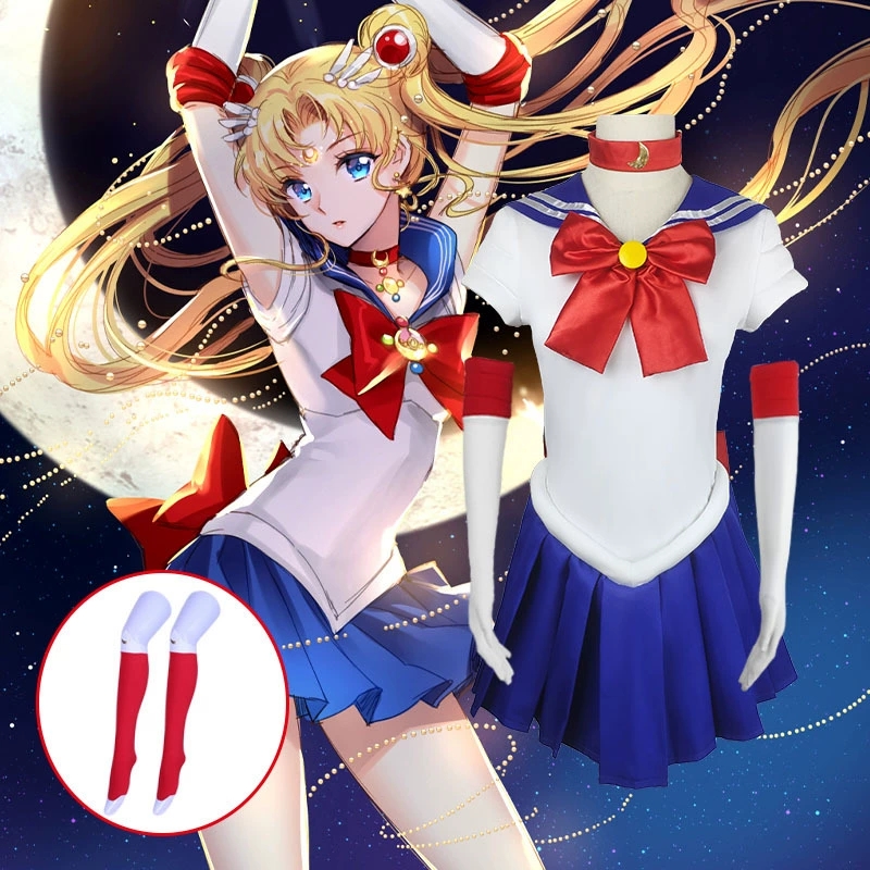 Kids Cosplay Anime - Kostum Pelaut Anime Cosplay Anak-anak Dewasa