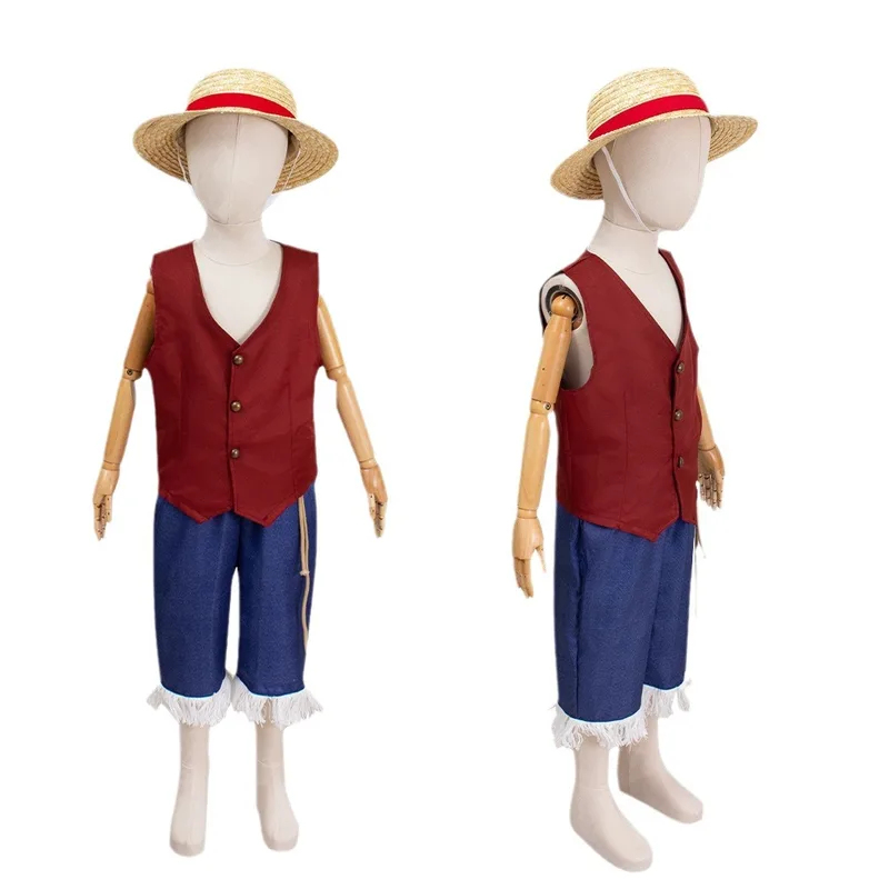 Kids Cosplay Anime - ▶ ❤ Kostum Cosplay Film Luffy