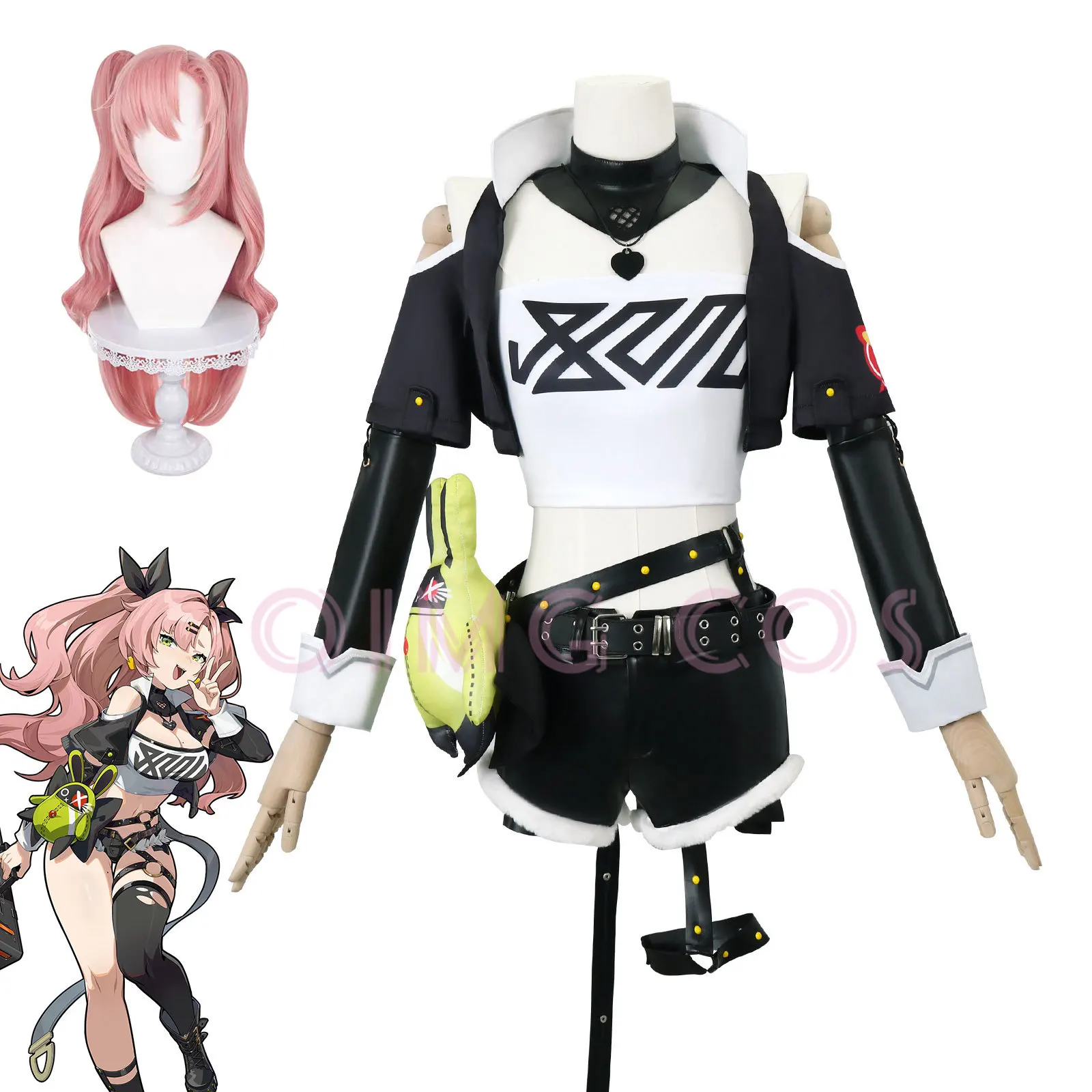 Anime Cosplay Girl Costume - Nicole Demara Zenless Zone Zero Kostum