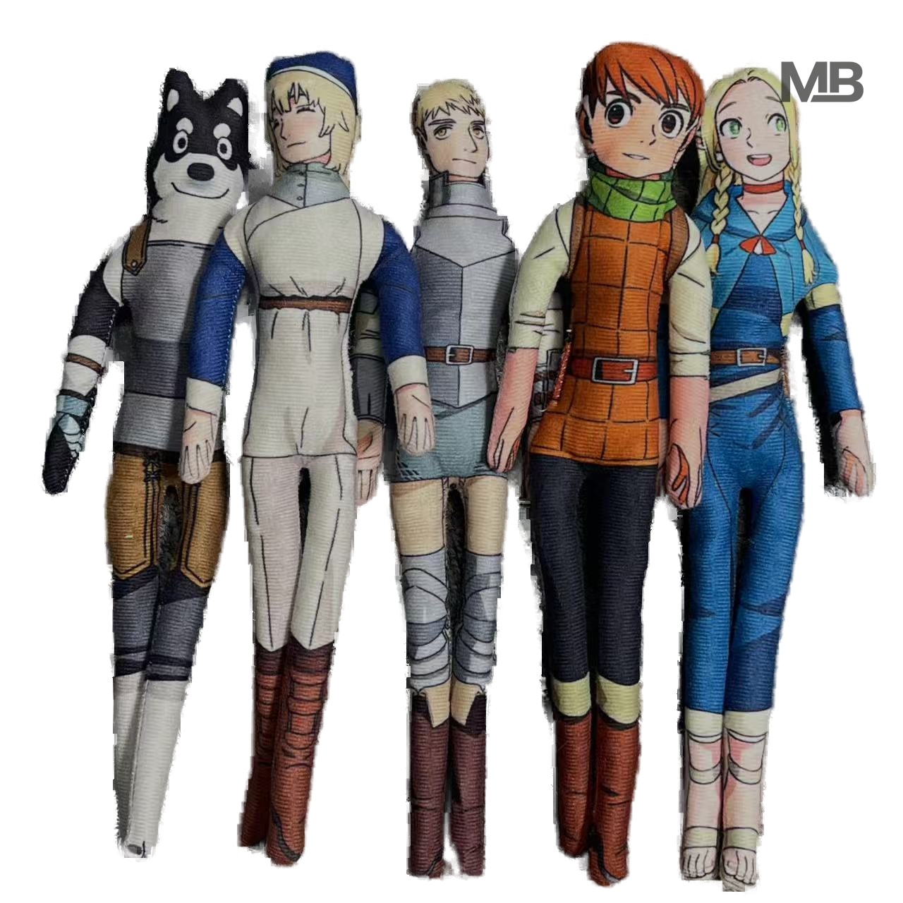 Anime Cosplay Realistic - Boneka Plush Anime Dungeon Meshi Laios