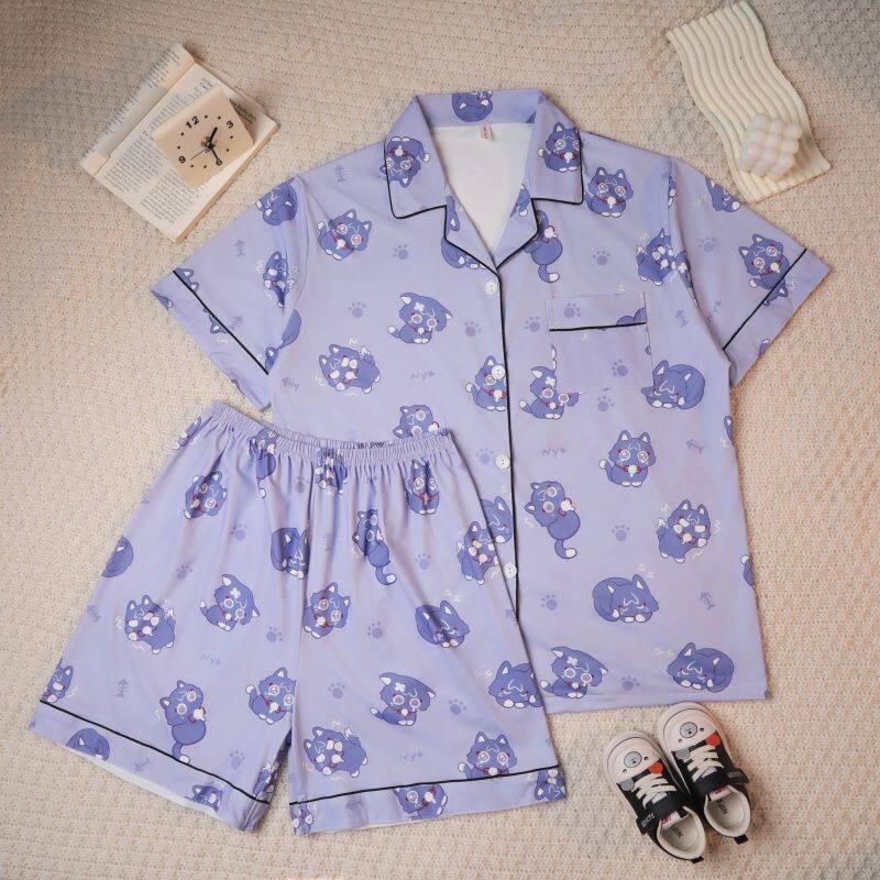 Anime Cosplay Dresses - Kostum Cosplay Genshin Impact Wanderer Piyama