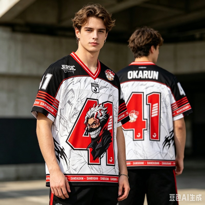 Cosplay Korean Anime - Jersey 2026 # 41 Dandadan Okarun