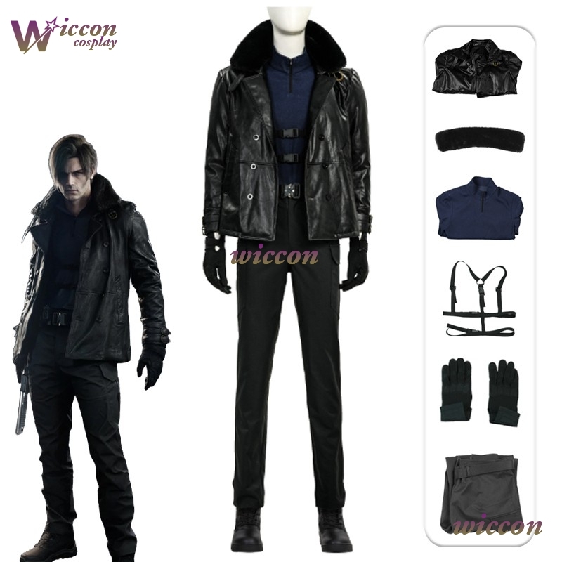 Anime Cosplay Girl Costume - Kostum Cosplay Leon·S·Kennedy dari Resident Evil,