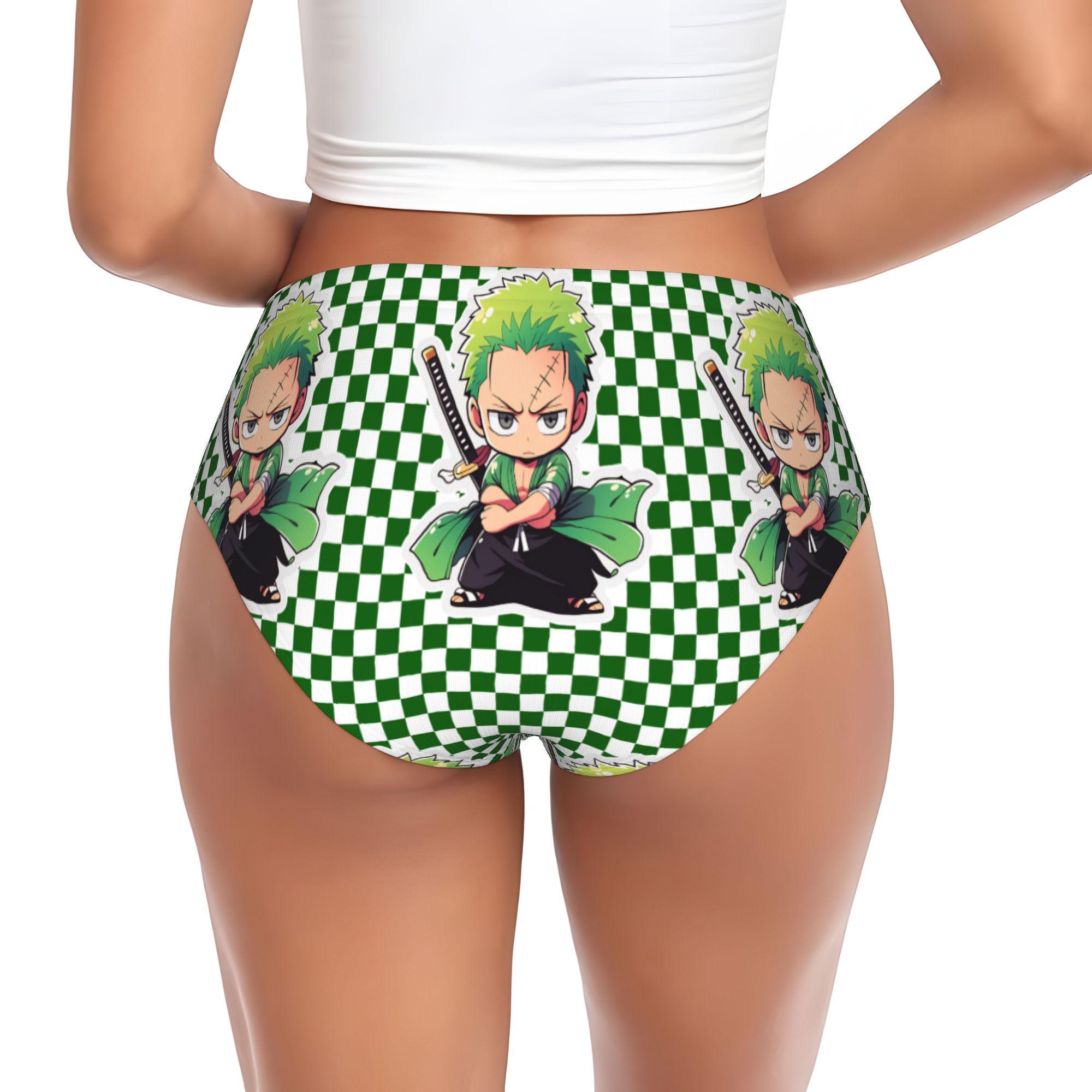 Anime Zoro Cosplay Female - Celana Dalam Wanita Zoro O-One P-Piece