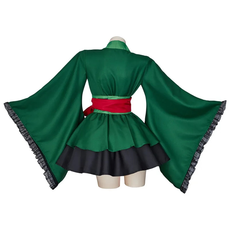 Anime Zoro Cosplay Female - Kostum Cosplay Wanita Roronoa Zoro Gaun