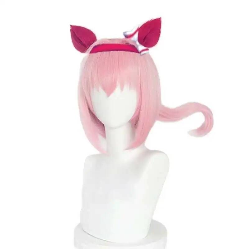 Anime Cosplay For Halloween - Wig Cosplay Uma Musume Haru Urara