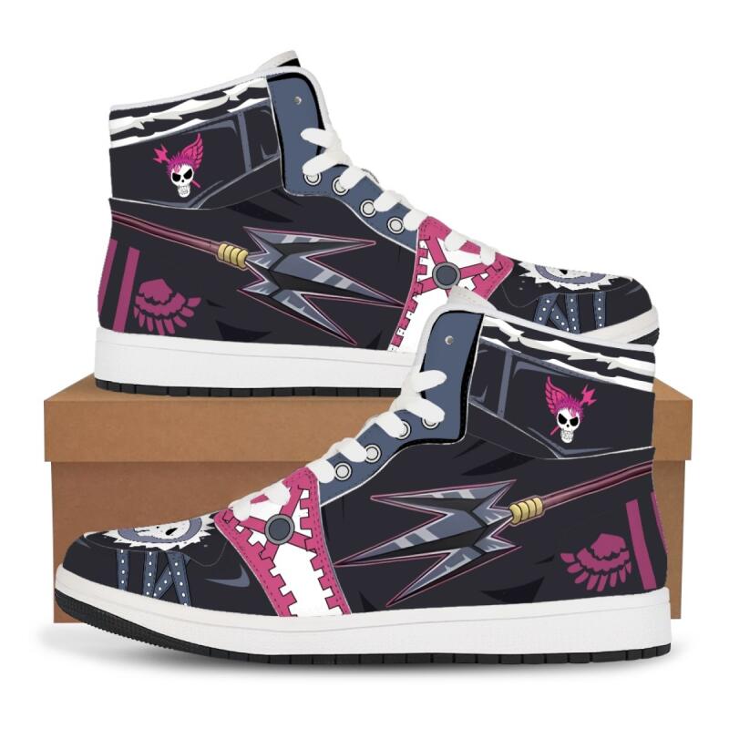 Anime Zoro Cosplay Female - Sepatu High Top Anime One Piece