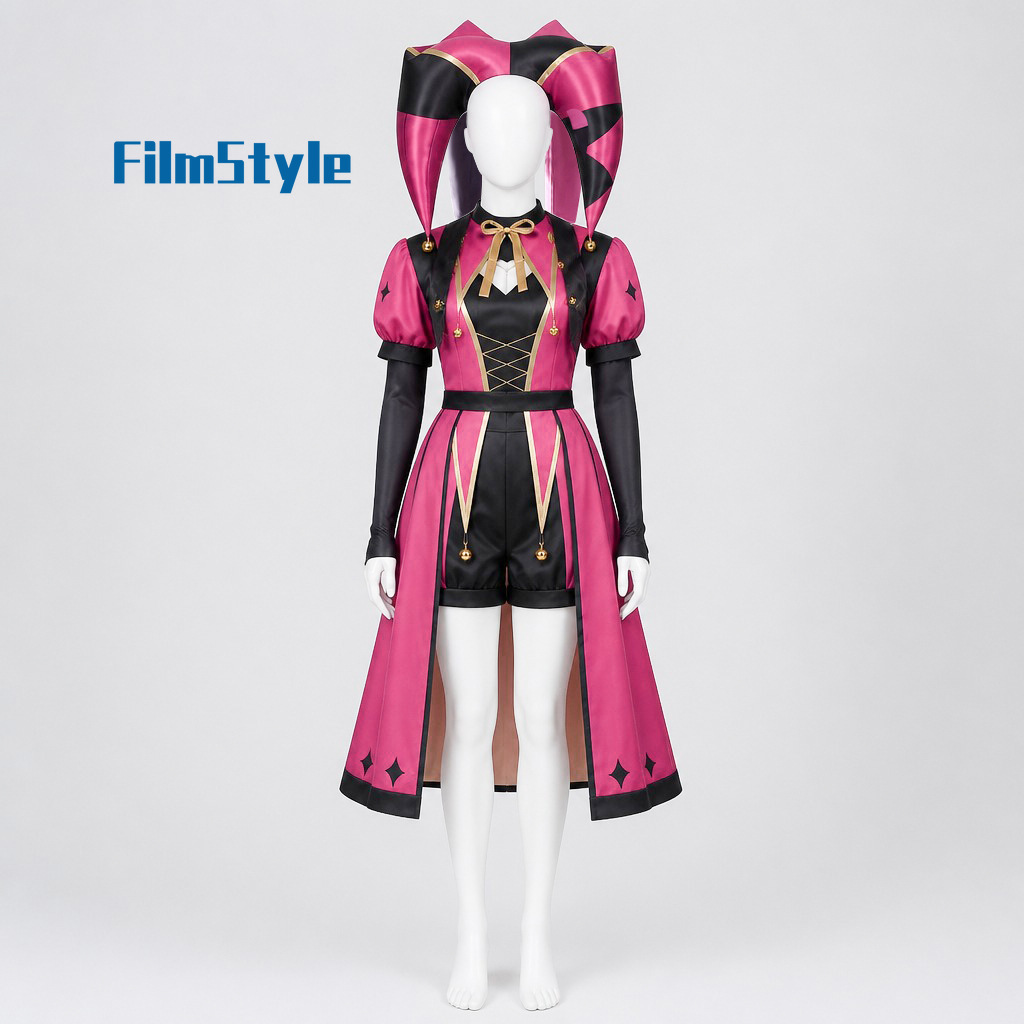 Anime Cosplay For Halloween - Kostum Cosplay Lengkap Freak Circus Columbina,