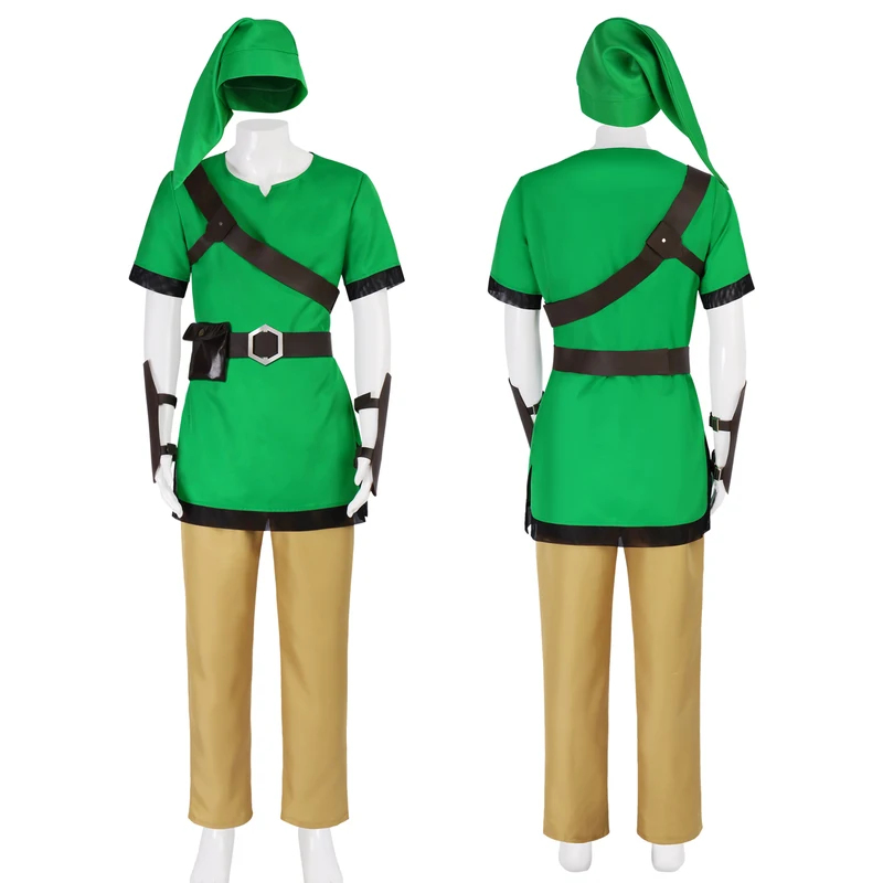 Anime Cosplay Link - Set Kostum Cosplay COSClassic Link Tunik