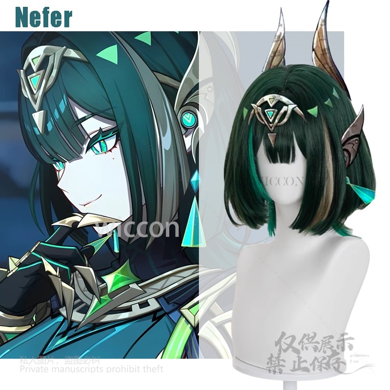 Anime Cosplay Realistic - Permainan Anime Genshin Impact Baru Nefer