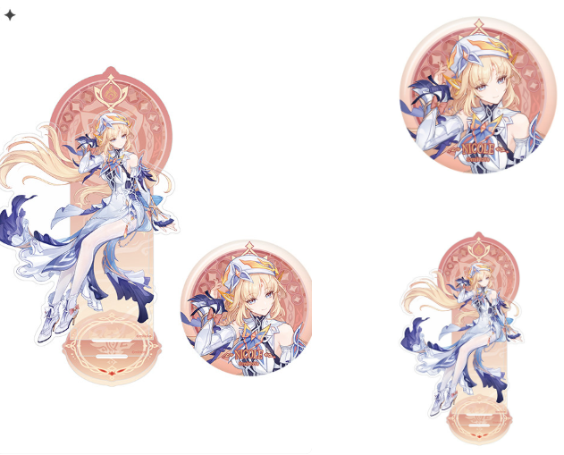 Anime Cosplay Seri - Resmi Asli MiHoYo Game Genshin Impact