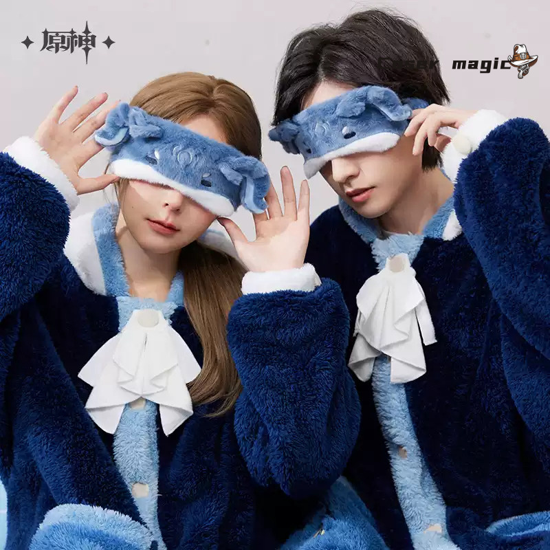 Anime Cosplay Eyes - Piyama Neuvillette Genshin Impact Resmi Original