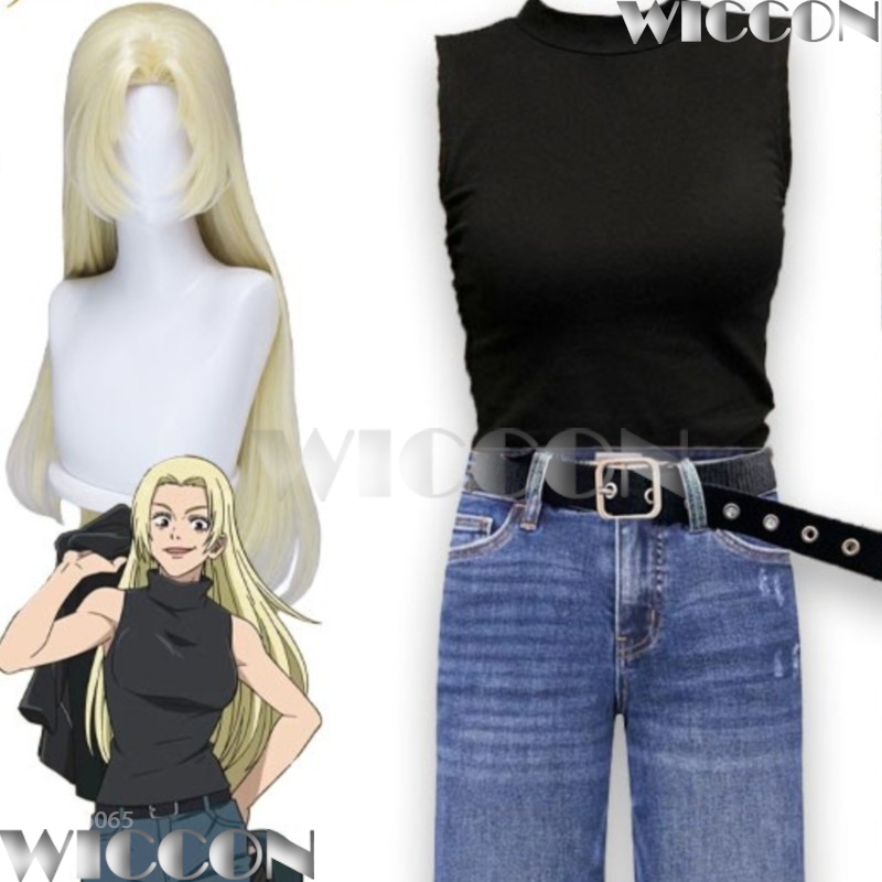 Cosplay Anime Yuki - Wig Cosplay Juutsu Kaisen Season 3