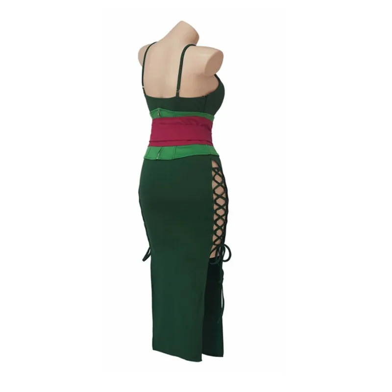Kostum Cosplay Anime Wano Coun - Anime Zoro Cosplay Female ulasan dan harga