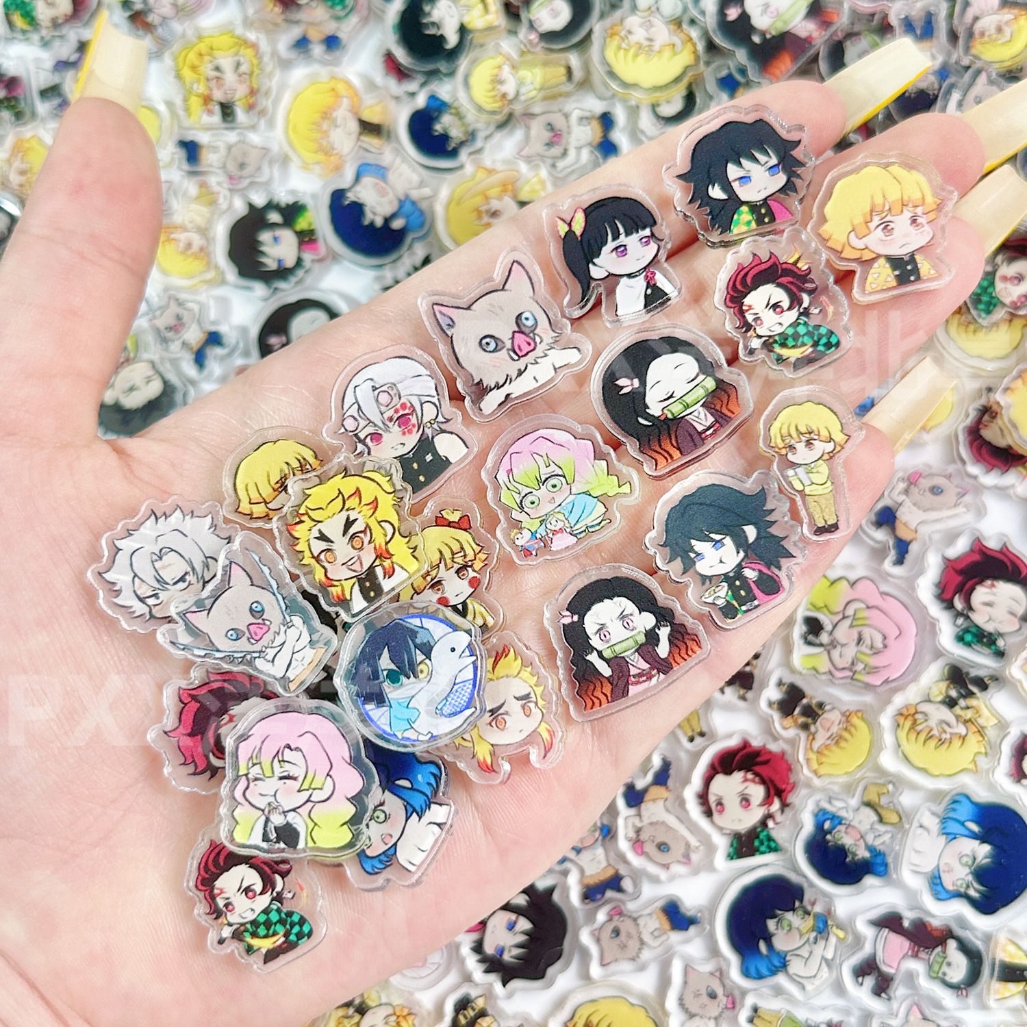 50/100Pcs Lembaran Akrilik Min - Cosplay Anime Tsunade ulasan dan harga