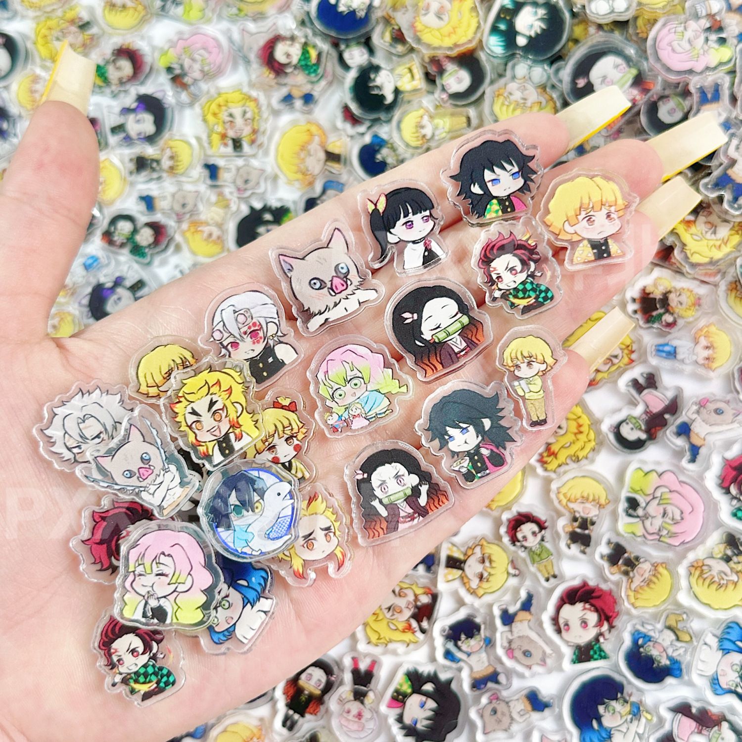 50/100Pcs Lembaran Akrilik Min - Cosplay Anime Tsunade ulasan dan harga