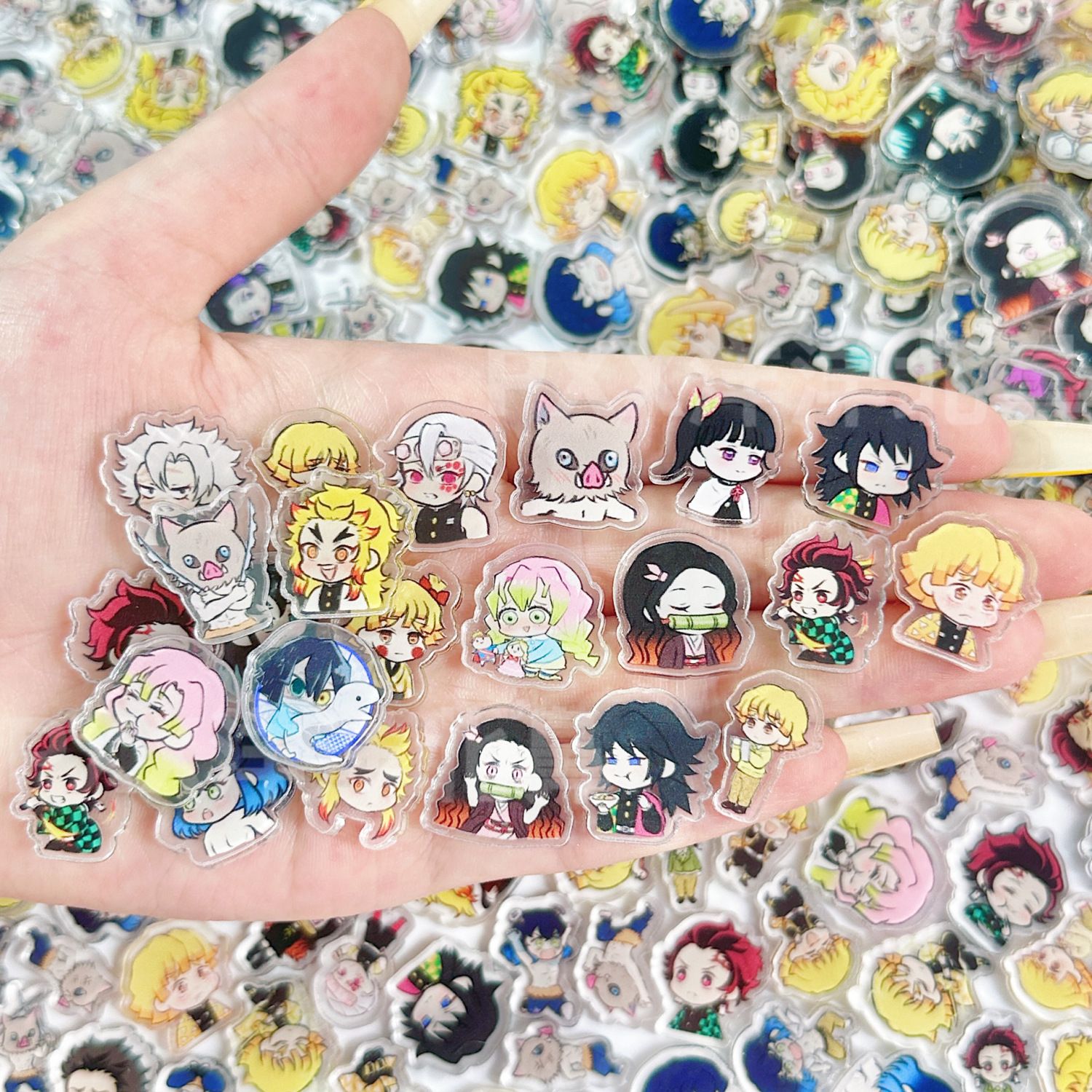 50/100Pcs Lembaran Akrilik Min - Cosplay Anime Tsunade ulasan dan harga