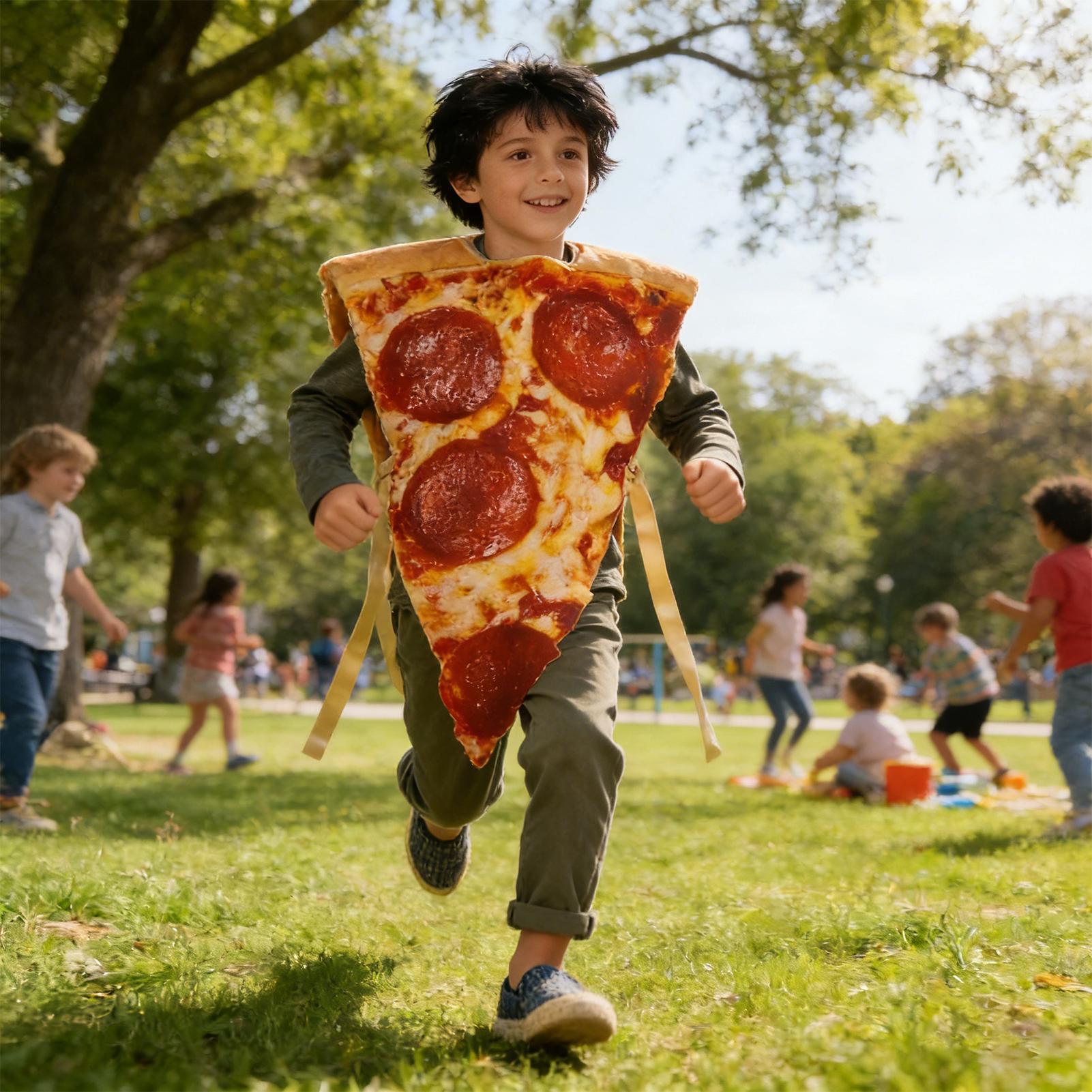 Kostum Pizza Halloween Pakaian - Anime Cosplay Realistic ulasan dan harga