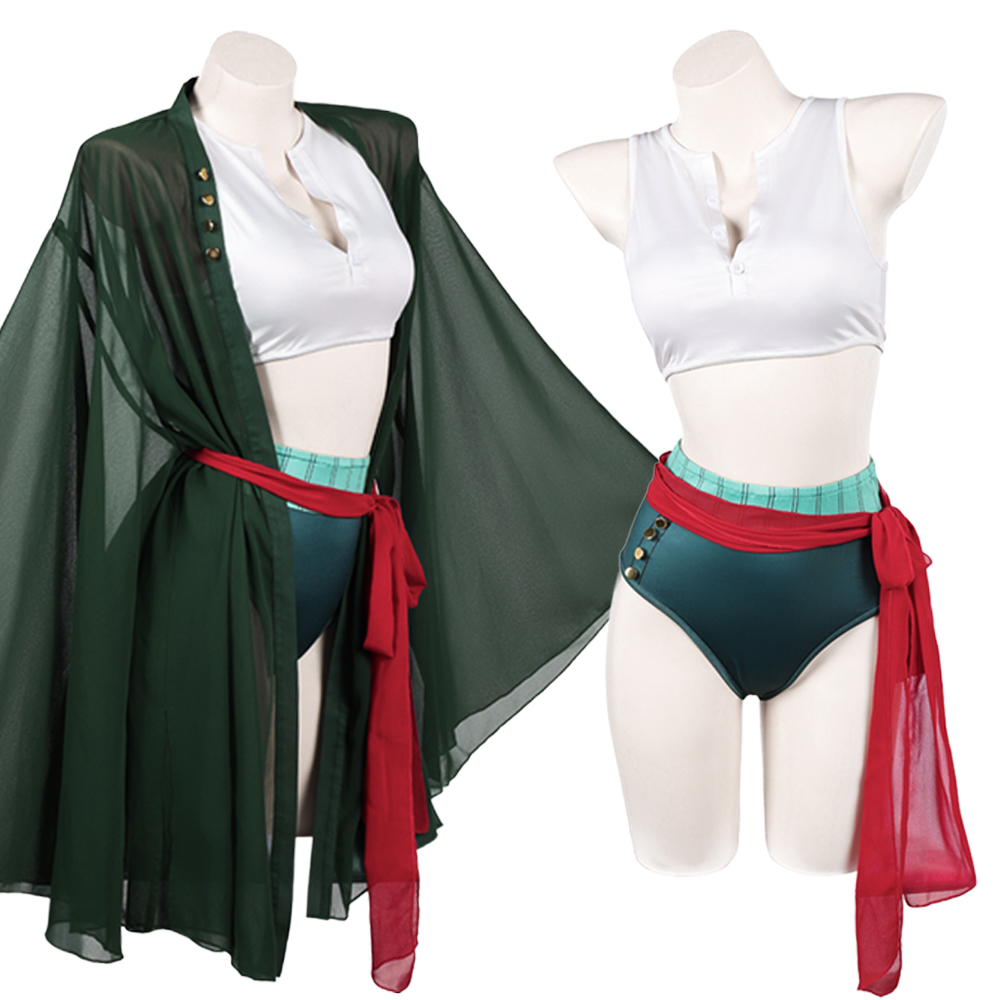 Fantasia Pirate Lady Roronoa O - Anime Zoro Cosplay Female ulasan dan harga