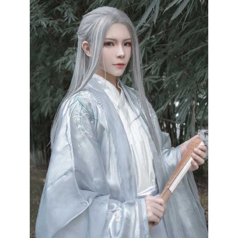 Kostum Cosplay Anime Rambut Lu - Anime Cosplay Long Hair ulasan dan harga