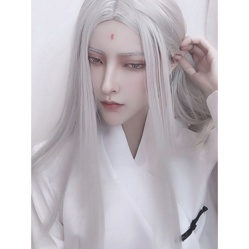 Kostum Cosplay Anime Rambut Lu - Anime Cosplay Long Hair ulasan dan harga