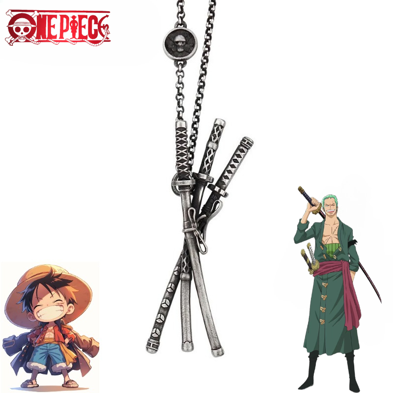 Kalung Pelajar Kartun One Piec - Anime Zoro Cosplay Female ulasan dan harga