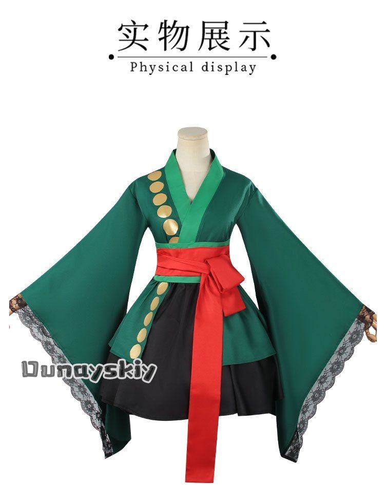 Kostum Cosplay Anime Roronoa Z - Anime Zoro Cosplay Female ulasan dan harga