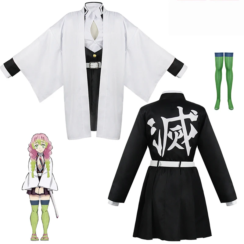 Kostum Cosplay Anime Kanroji M - Anime Cosplay Demon Slayer ulasan dan harga