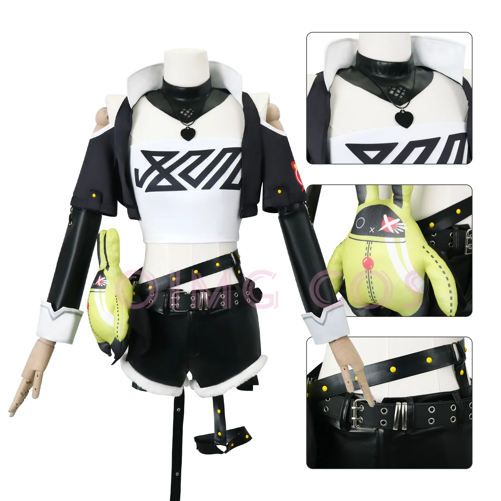 Nicole Demara Zenless Zone Zer - Anime Cosplay Girl Costume ulasan dan harga