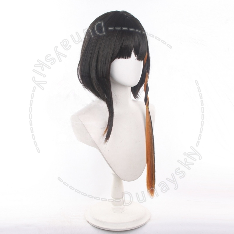 Wig Cosplay Arknights Xie Topi - Anime Cosplay Realistic ulasan dan harga