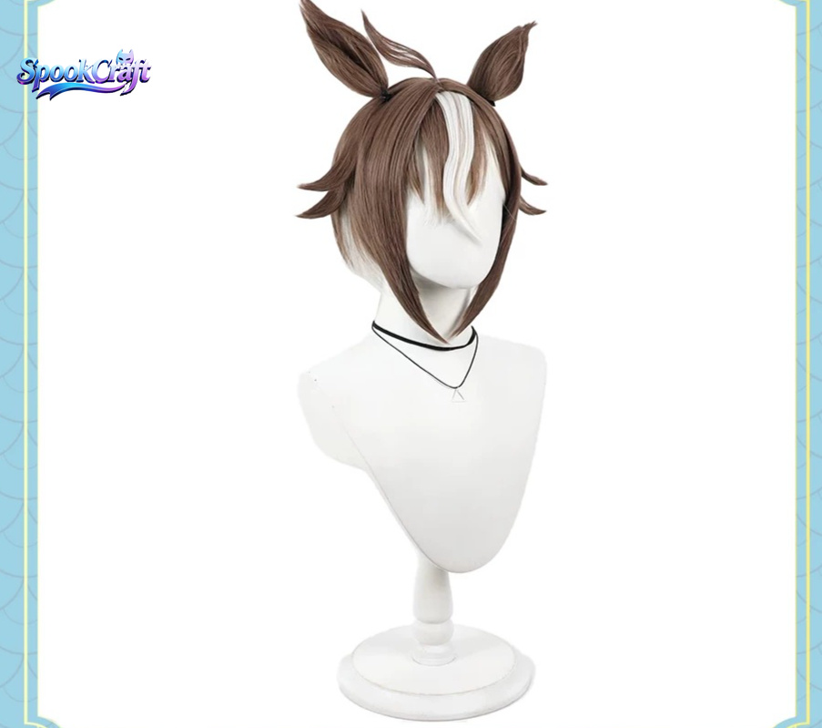 Wig Cosplay Umamusume Rulershi - Anime Cosplay Long Hair ulasan dan harga