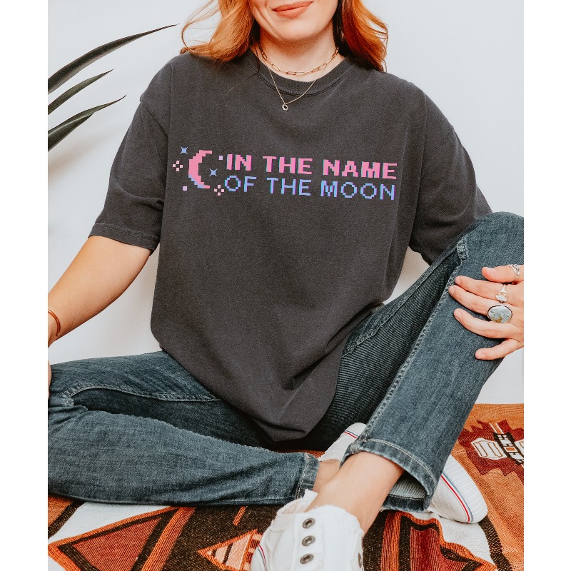 Kaus In The Name Of The Moon - - Anime Cosplay Girl Name ulasan dan harga