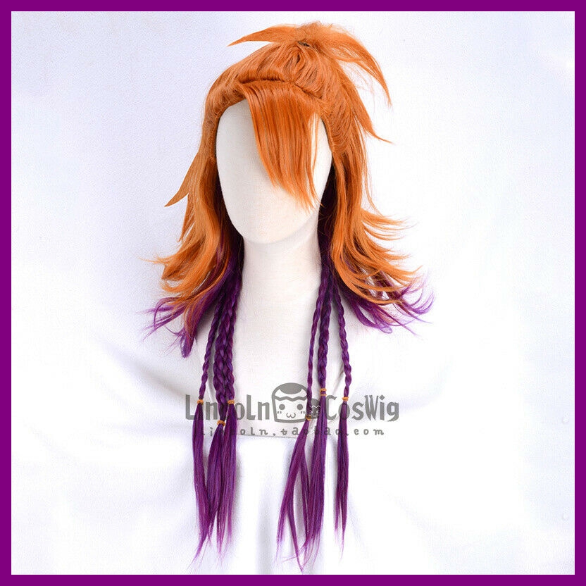 Wig penuh Cosplay Anime Black  - Anime Cosplay Long Hair ulasan dan harga