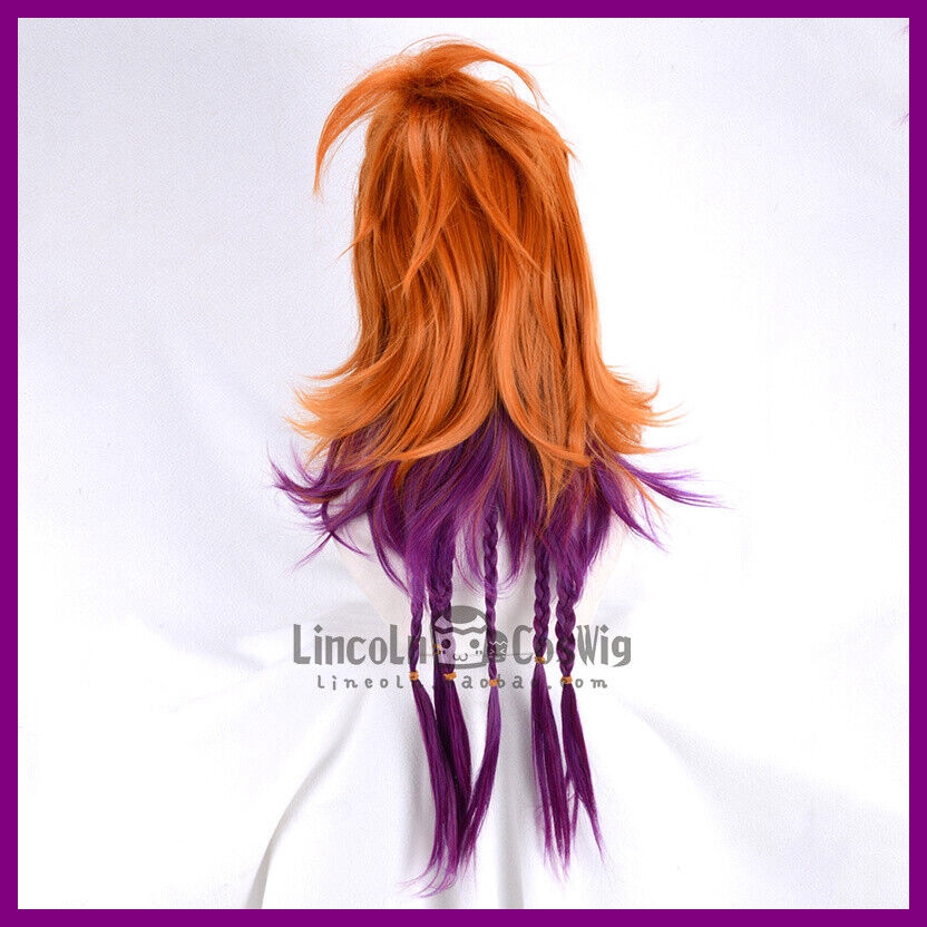 Wig penuh Cosplay Anime Black  - Anime Cosplay Long Hair ulasan dan harga