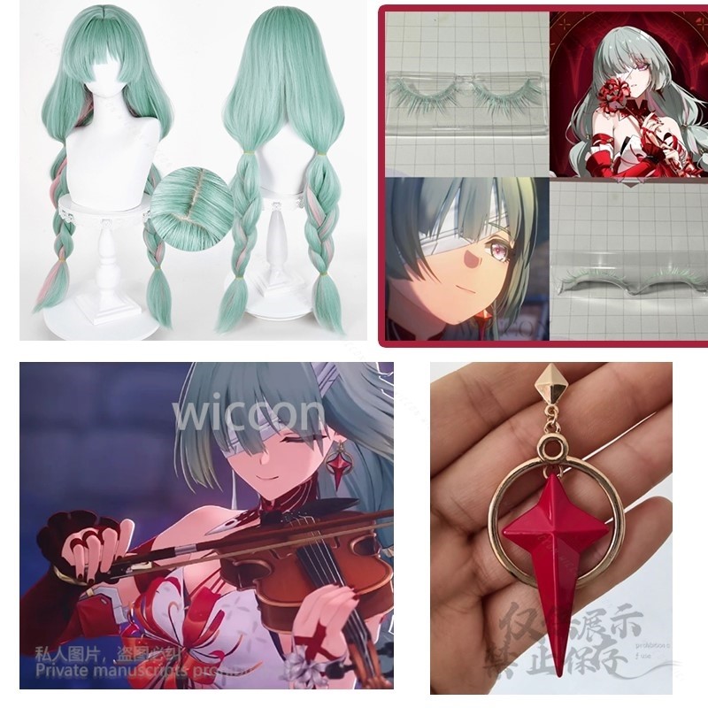 Wig Cosplay Anime Phrolova Ant - Anime Cosplay For Halloween ulasan dan harga