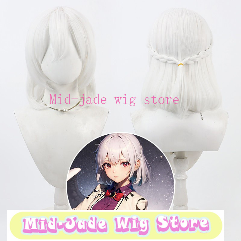 Wig Cosplay Sagume dengan Kuli - Anime Cosplay Realistic ulasan dan harga