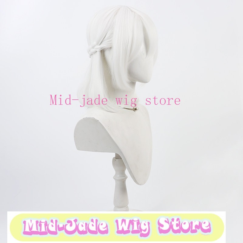 Wig Cosplay Sagume dengan Kuli - Anime Cosplay Realistic ulasan dan harga