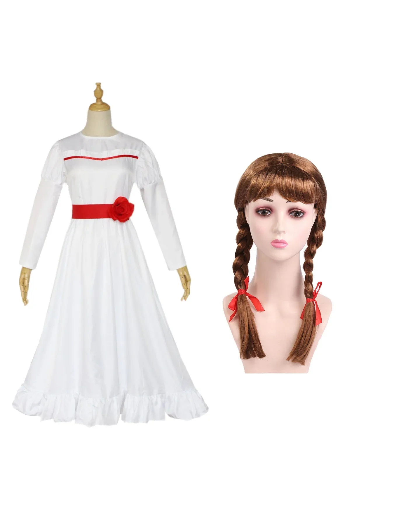 Gaun Cosplay Boneka Horor Jaha - Anime Cosplay Realistic ulasan dan harga