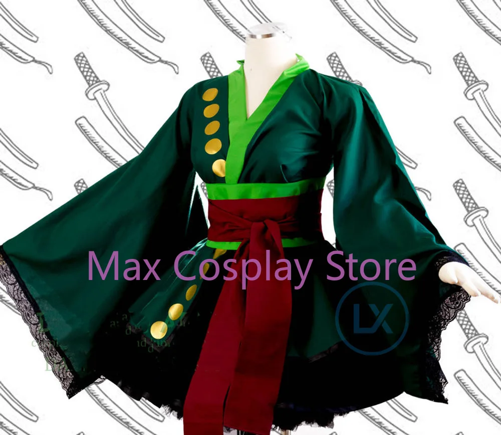 Kostum Cosplay Anime Max Zoro  - Anime Zoro Cosplay Female ulasan dan harga