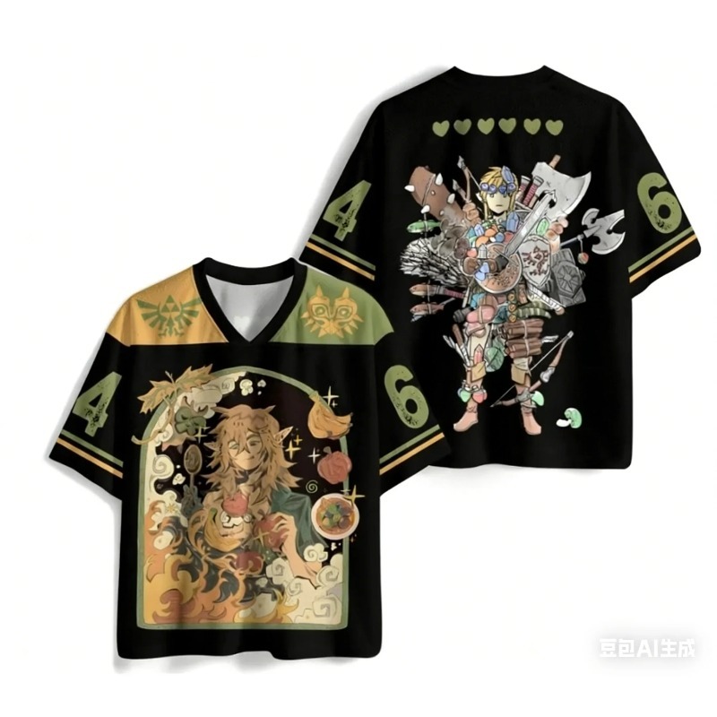 Kaus Jersey The Legend Of Zeld - Anime Cosplay Link ulasan dan harga