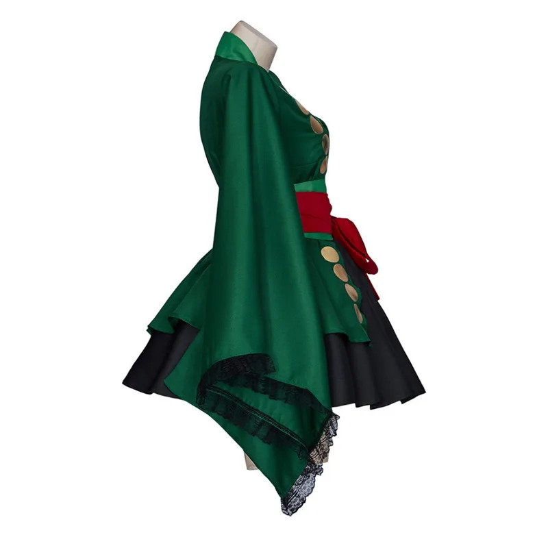 Kostum Cosplay Wanita Roronoa  - Anime Zoro Cosplay Female ulasan dan harga