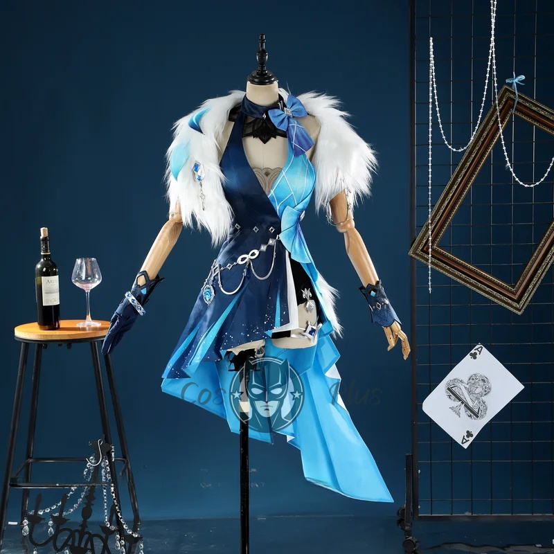 Genshin Impact Yelan Kostum Co - Anime Cosplay Girl Costume ulasan dan harga