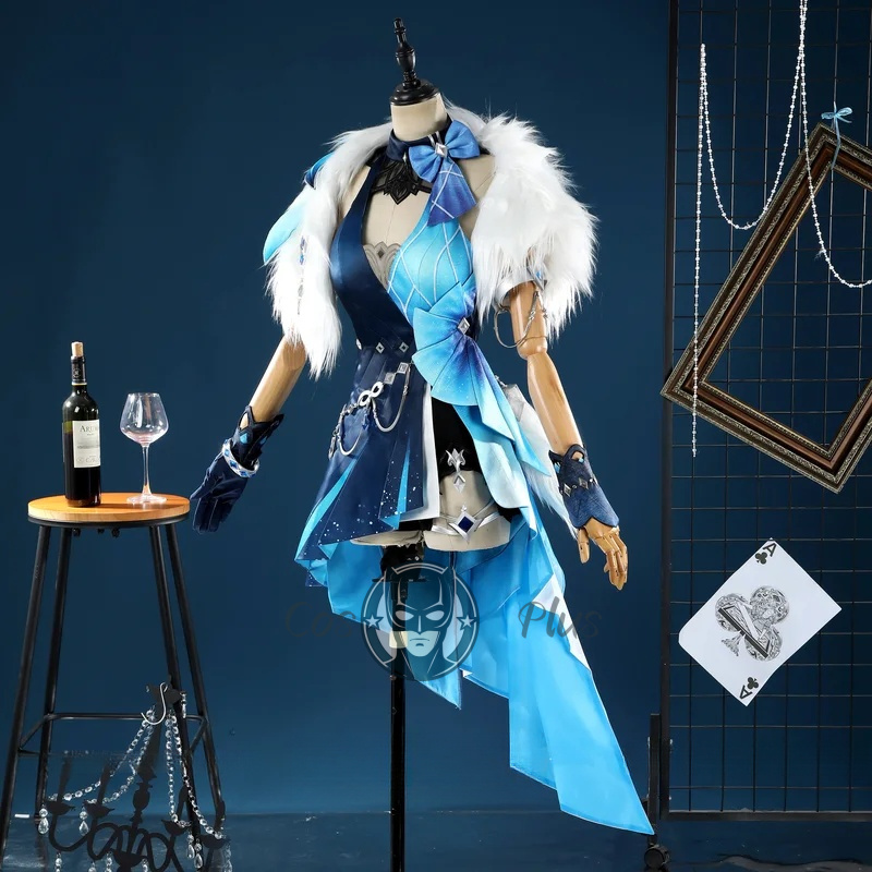 Genshin Impact Yelan Kostum Co - Anime Cosplay Girl Costume ulasan dan harga