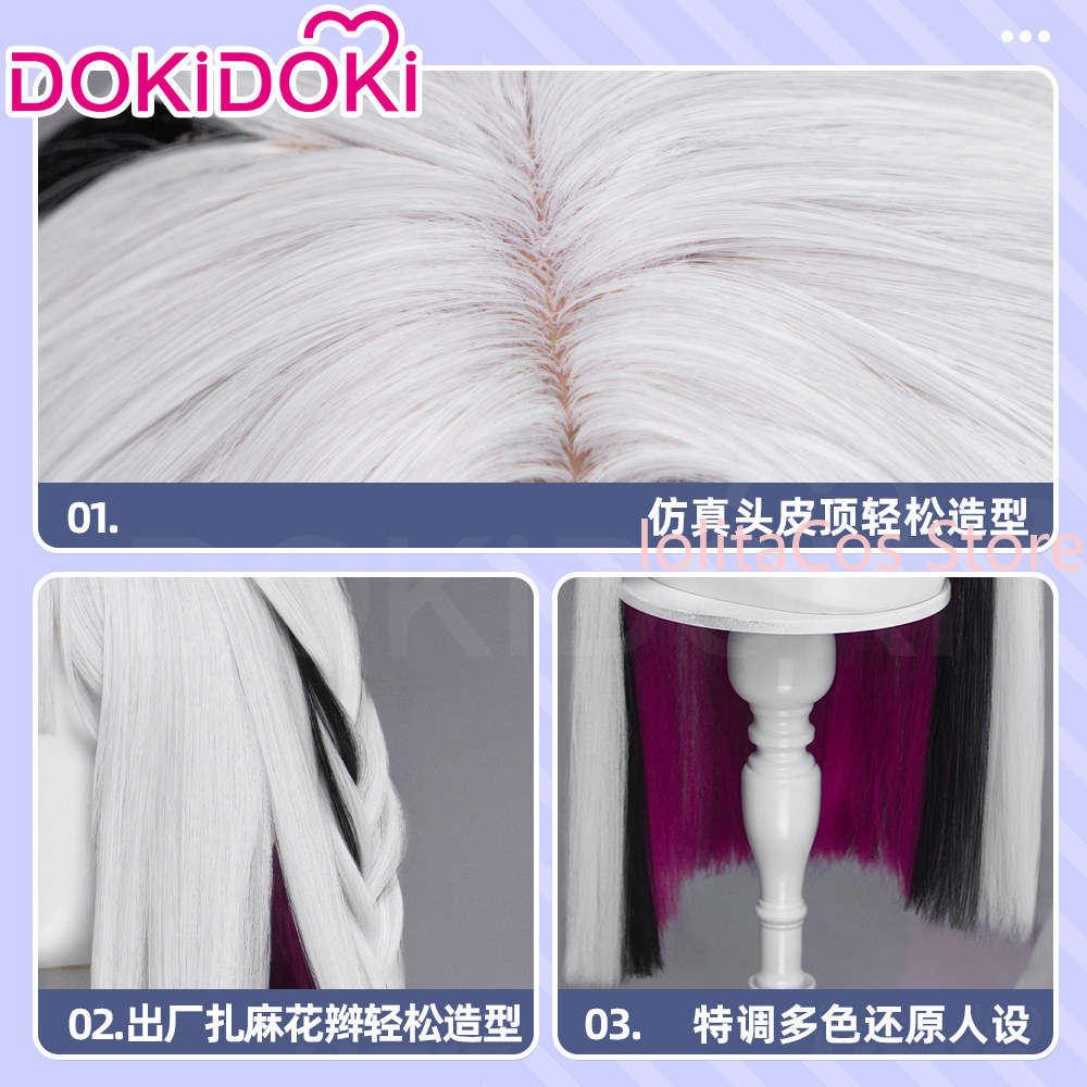 Honkai: Wig Cosplay Star Rail  - Anime Cosplay Long Hair ulasan dan harga