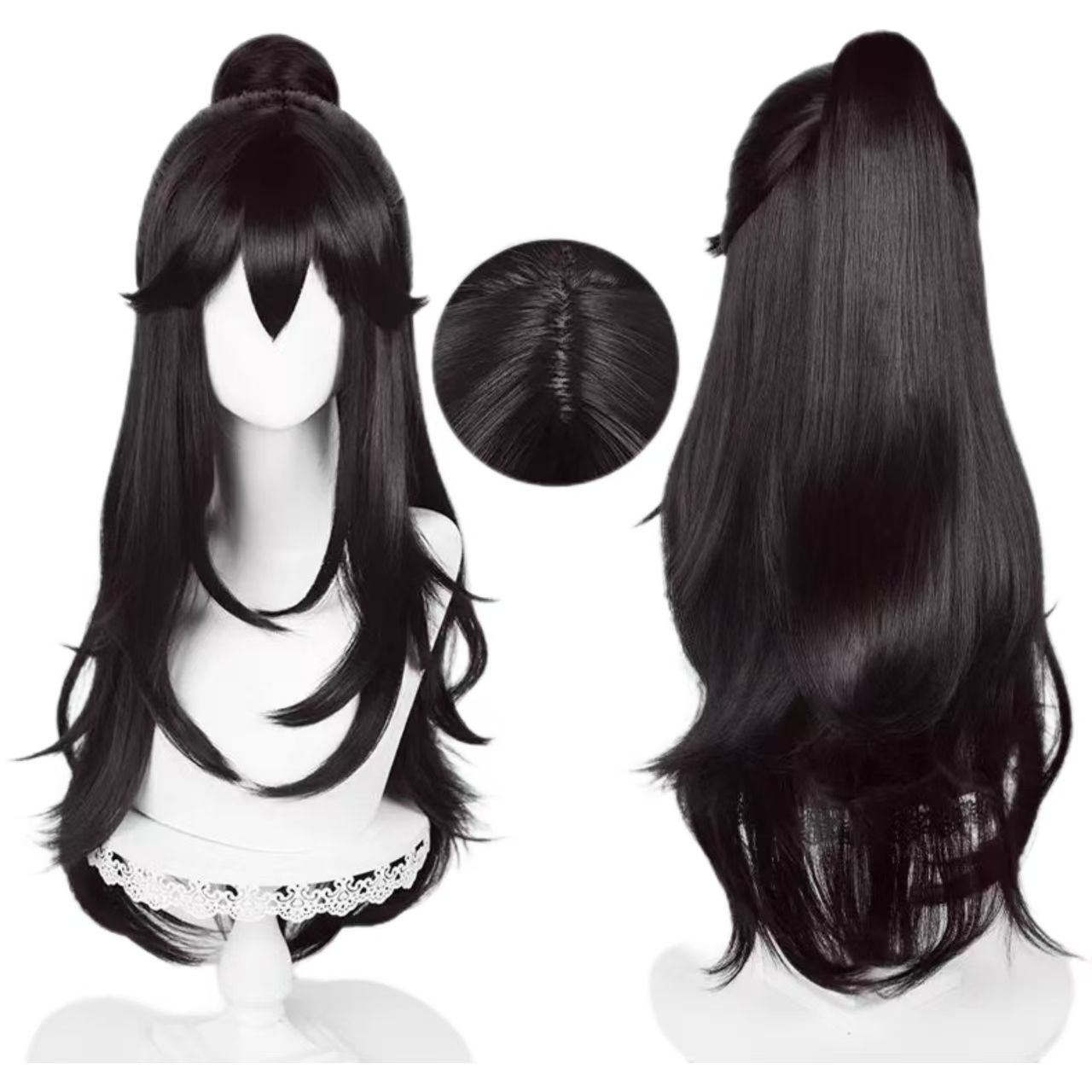 Wig Cosplay Dao Gui Yi Xian Li - Anime Cosplay Realistic ulasan dan harga