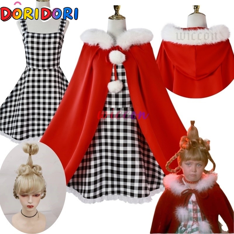 Kostum Cosplay Anime Cindy Lou - Kids Cosplay Anime ulasan dan harga