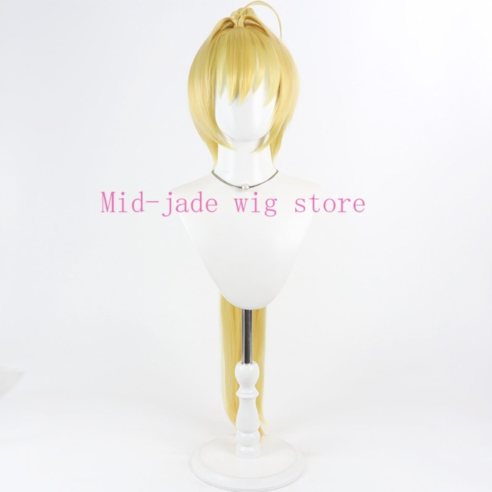 Wig Cosplay Nero Claudius Pira - Anime Cosplay Realistic ulasan dan harga
